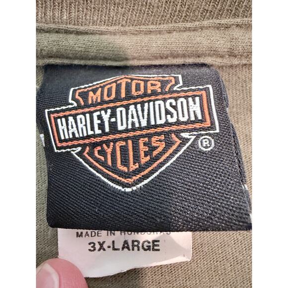 Harley Davidson t-shirt. 3XL w/ Amish Buggy Willow Street, PA on the back - Picture 3 of 3